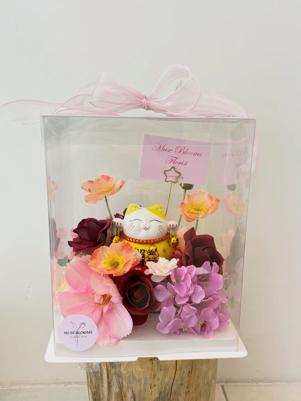 Red & Pink Grand Opening Flower Box – photo 2