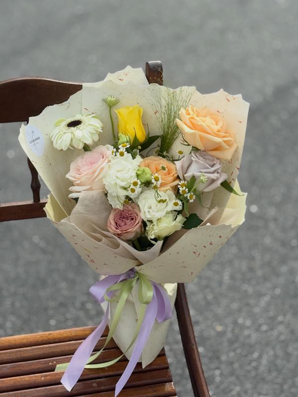 Colourful Mixed Flower Bouquet – photo 3