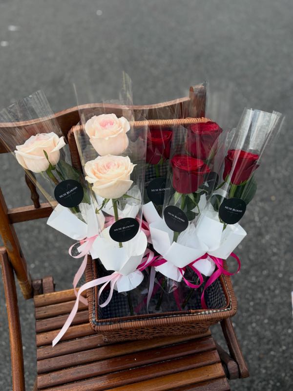 Single Rose Bouquet – photo 2