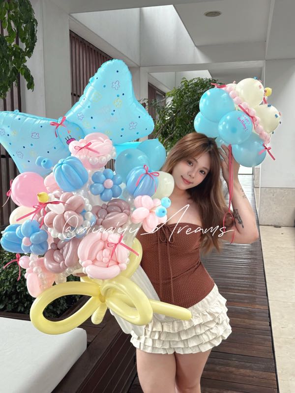 Pastel Balloon Photo Prop