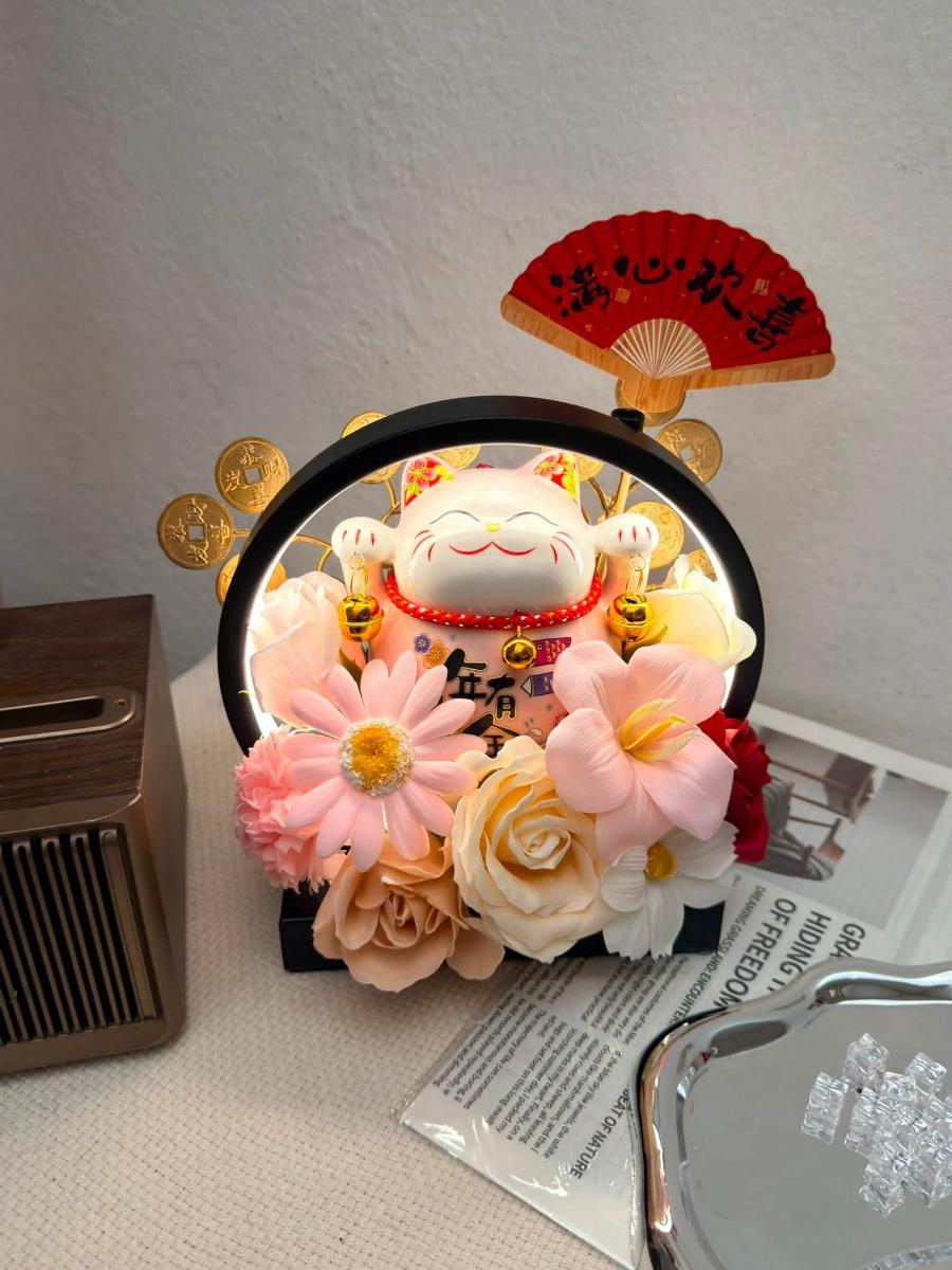 Led Counter Lucky Cat