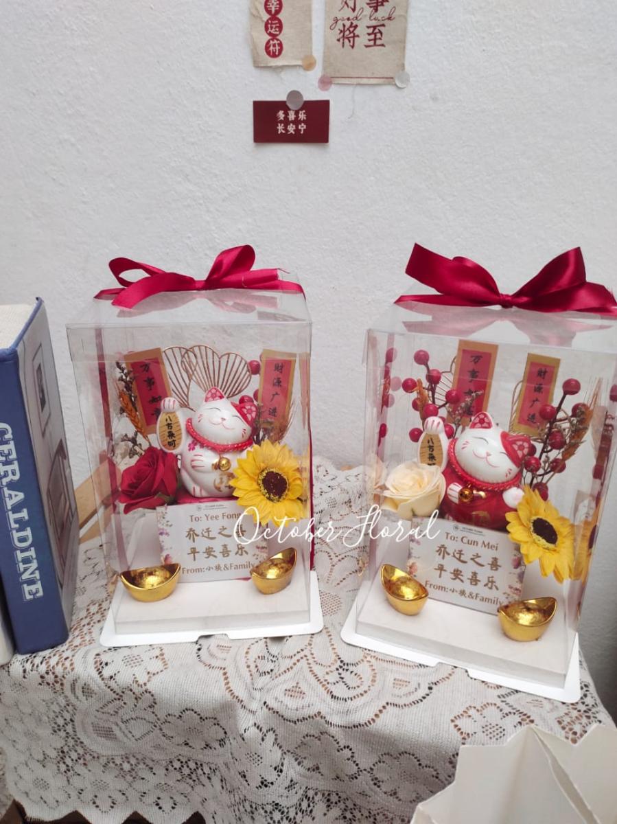 Fortune Cat Small PVC Box