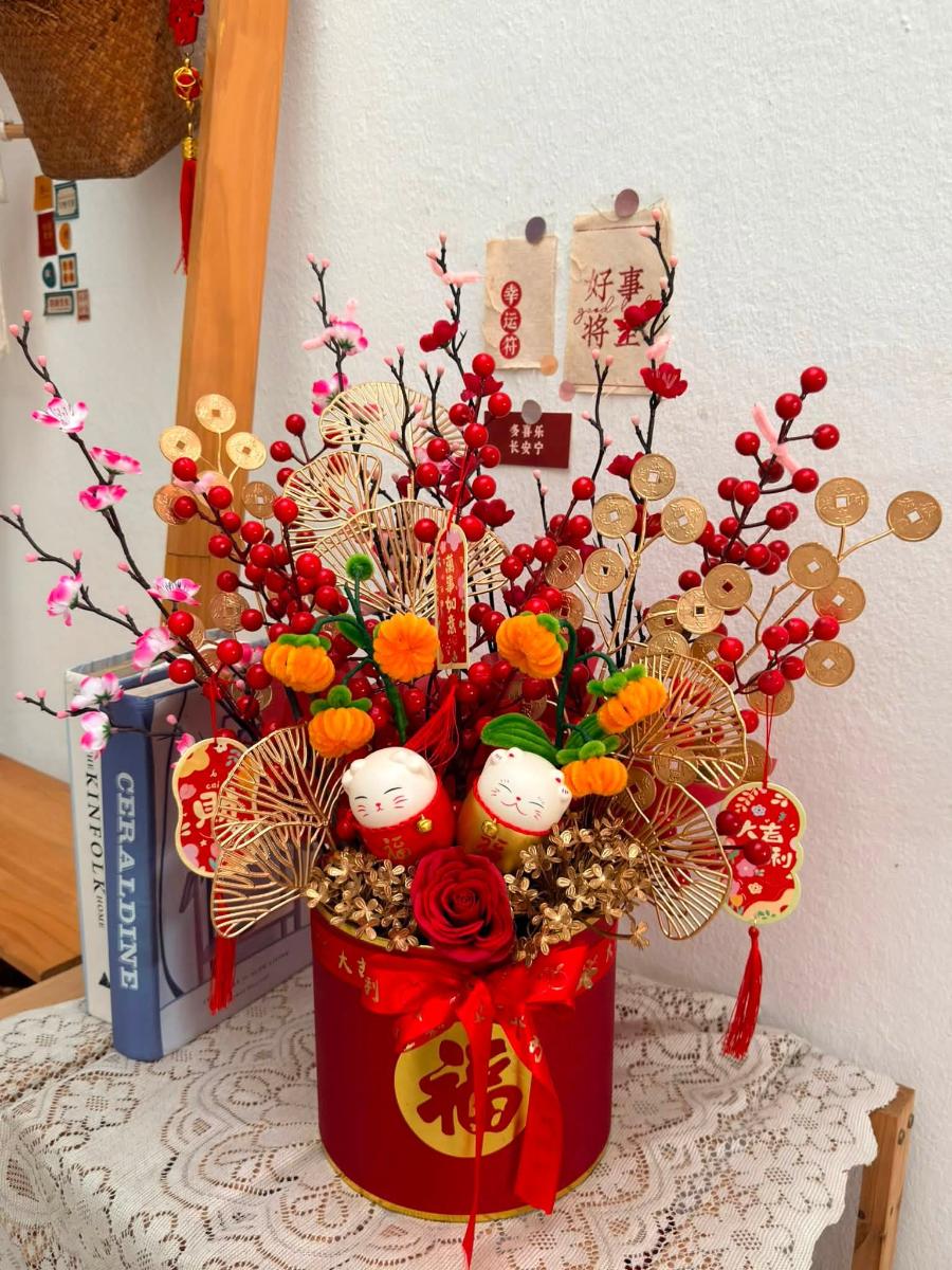 Grand Opening Fortune Floral Box
