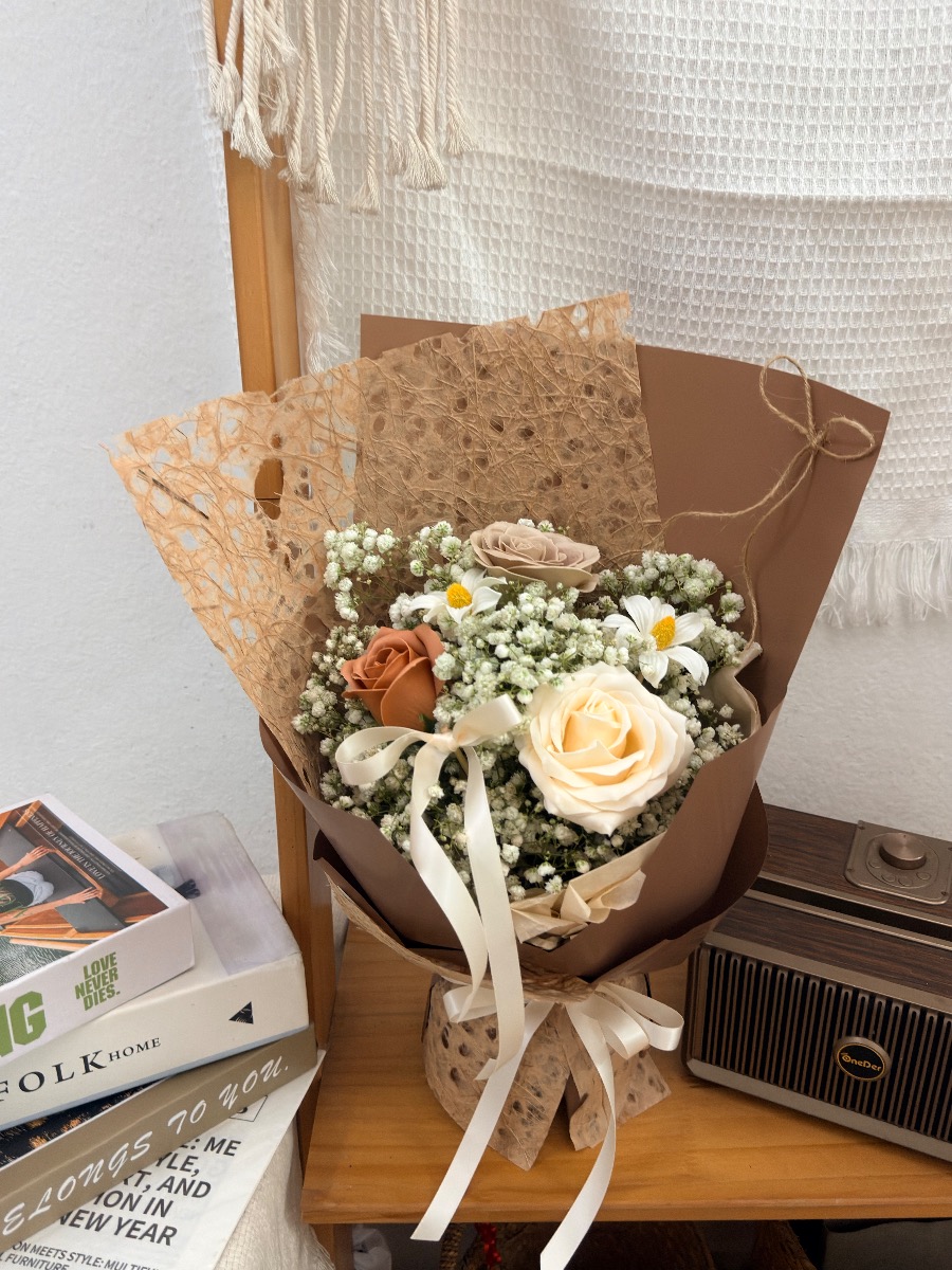 Vintage Baby’s Breath Bouquet