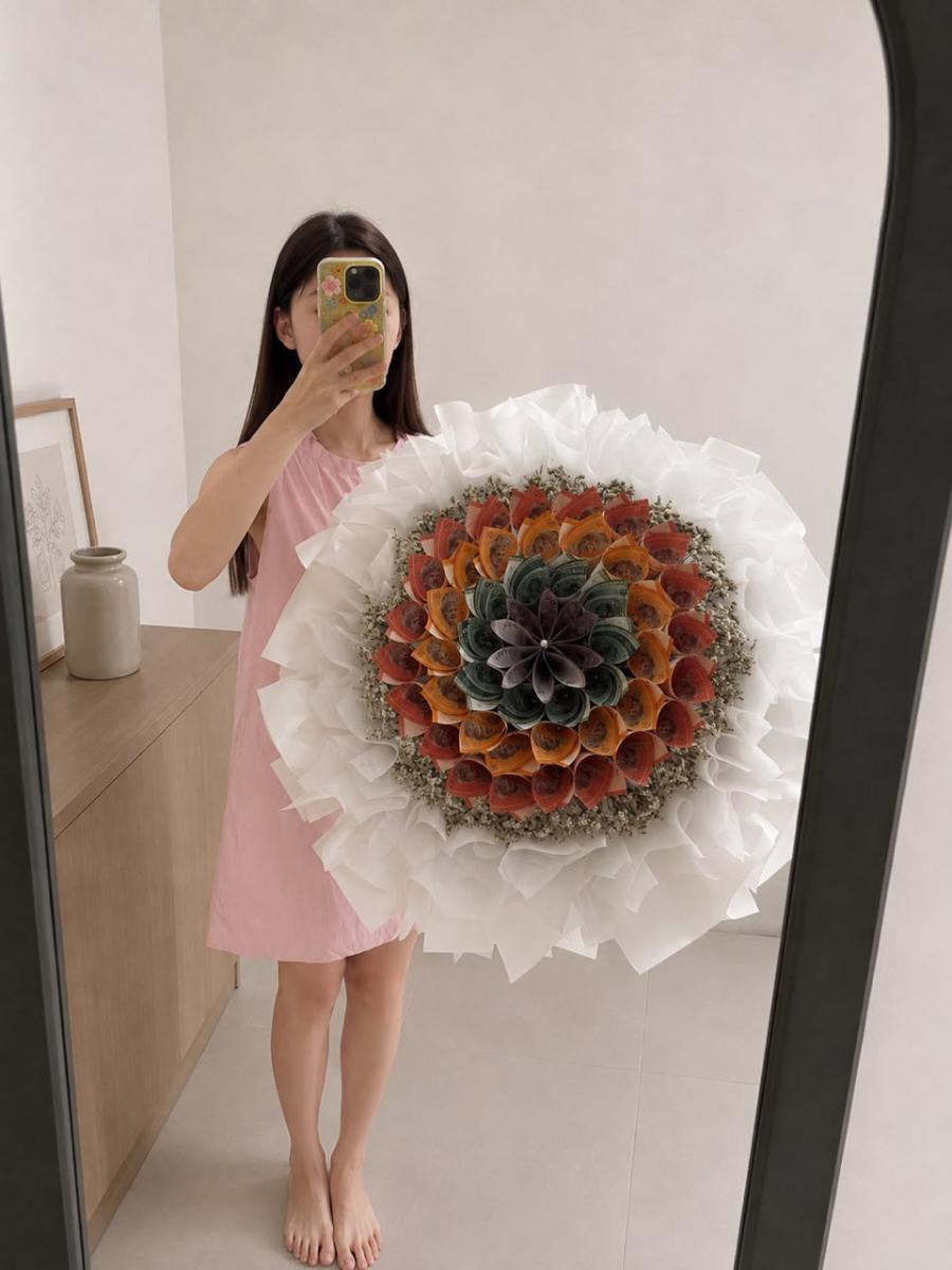 Money Flower Bouquet