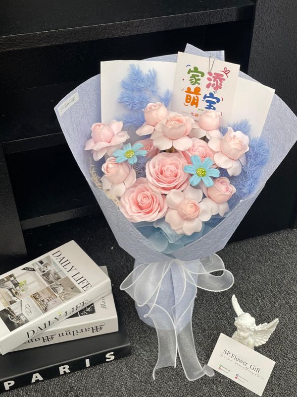 Healing Blue Bouquet