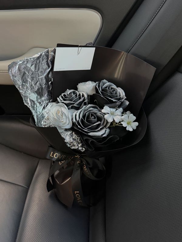 Bold Black Bouquet