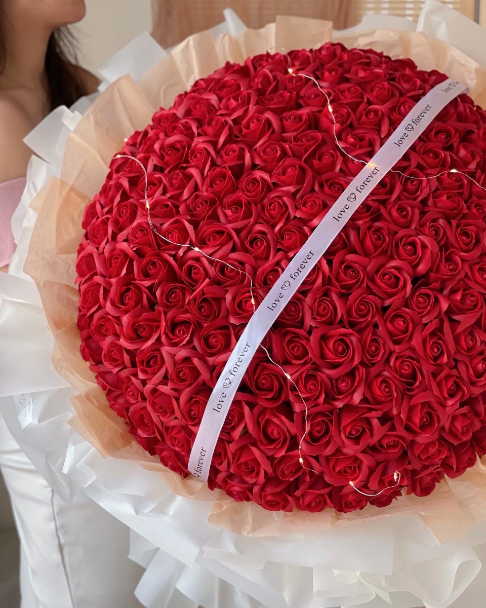 199 Soap Roses Flower Bouquet – photo 2