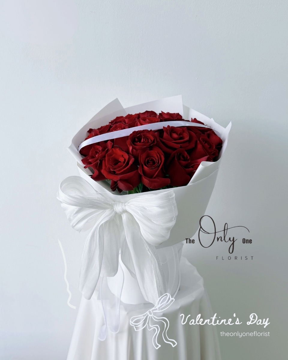 Blazing Love Red Rose Bouquet