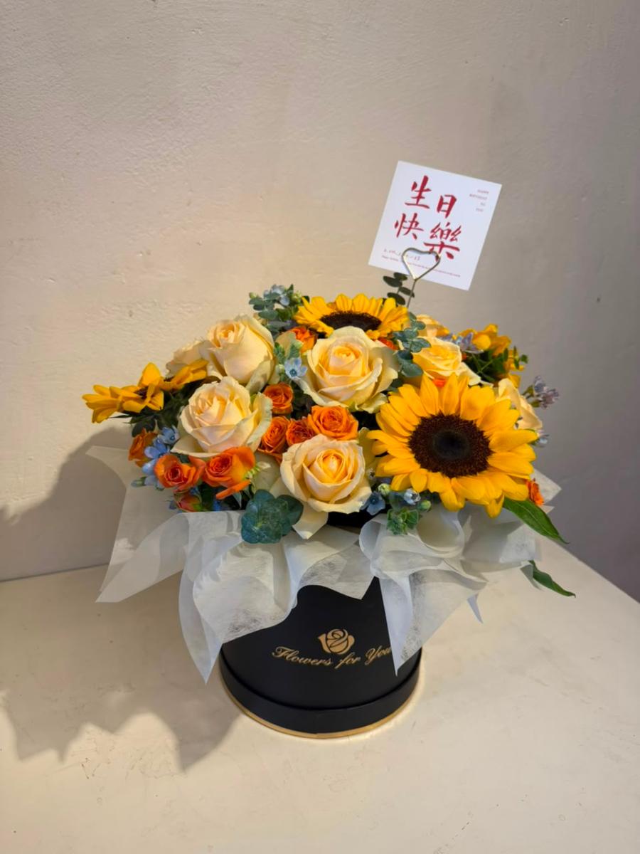 FRESH FLOWER BIRTHDAY BOX – photo 2