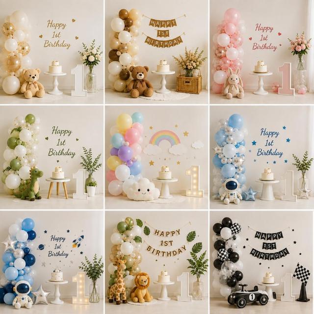 🧸 1st Birthday Decoration